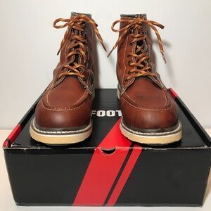 Men's Padilla Industrial 2 Toned Leather Lace Up Work Boots Sz 10.5 See All Pics